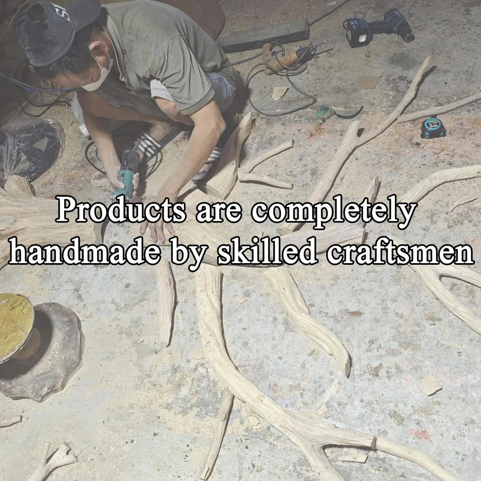 Tree Inspired Solid Wood Standing Bookcase For Modern Living Spaces - Image 8